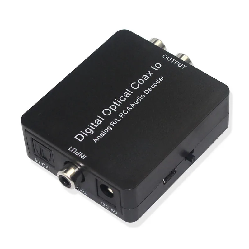 2 1 аудио декодер SPDIF коаксиальный к R/L dolby DTS AC3 цифровой to2.1 усилитель аналоговый с