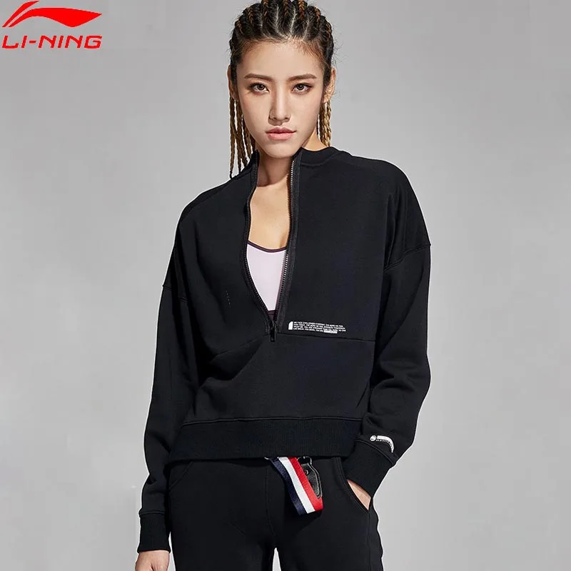 Li Ning Женская баскетбольная серия пот топ обычная посадка для отдыха удобный