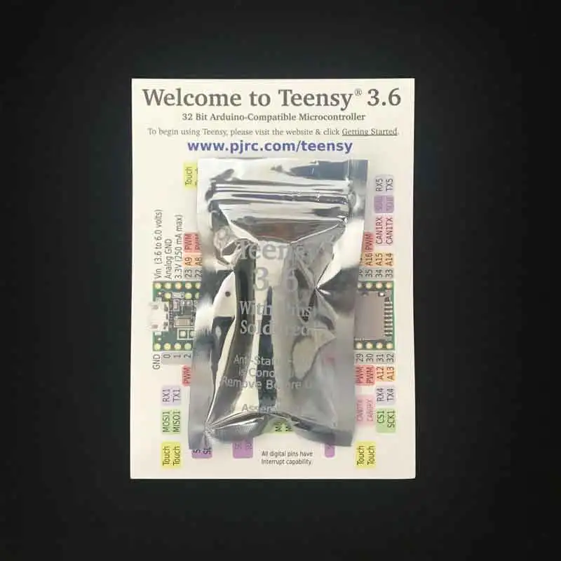 K66 Teensy 3 6 с заголовки Kinetis MCU 32 бит ARM Cortex M4 встроенный отладочная плата Teensy3.6