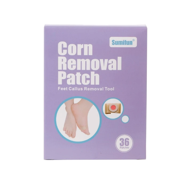 

2021 New 36Pcs/1Box Foot Medical Corn Remover Plaster Patch Feet Callus Removal Care Tool