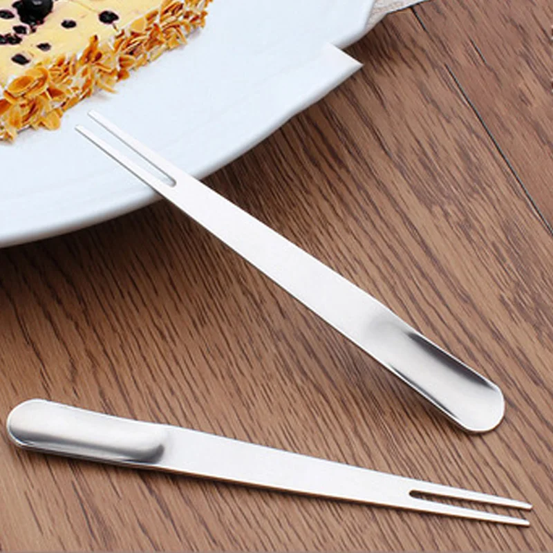 

Десертная Вилка от производителя, прямая десертная ложка из нержавеющей стали, вилка для торта, ложка для мороженого, ложка, ложка, два дизай...