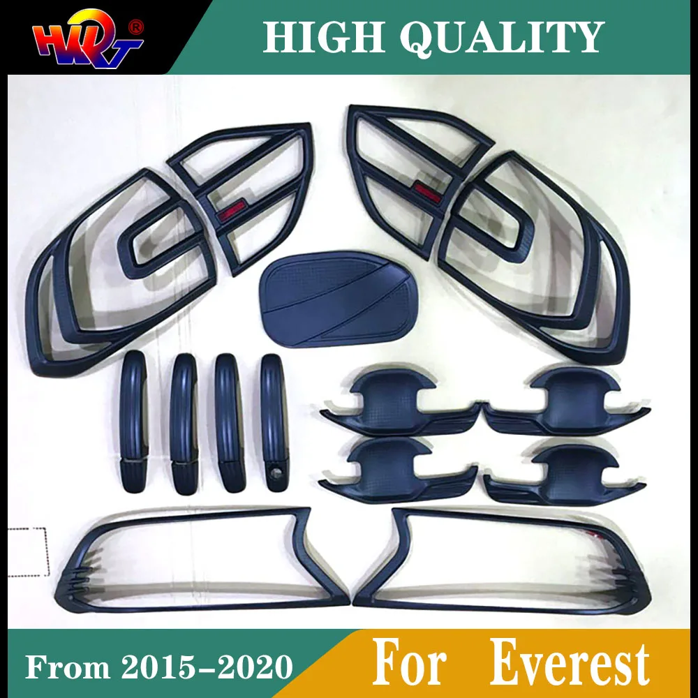 

Fit For Ford Everest 2015-2020 Car Styling Tank Cover Fog Light Cover Headlight Cover Rear Light Cover Door Wrist Accessories
