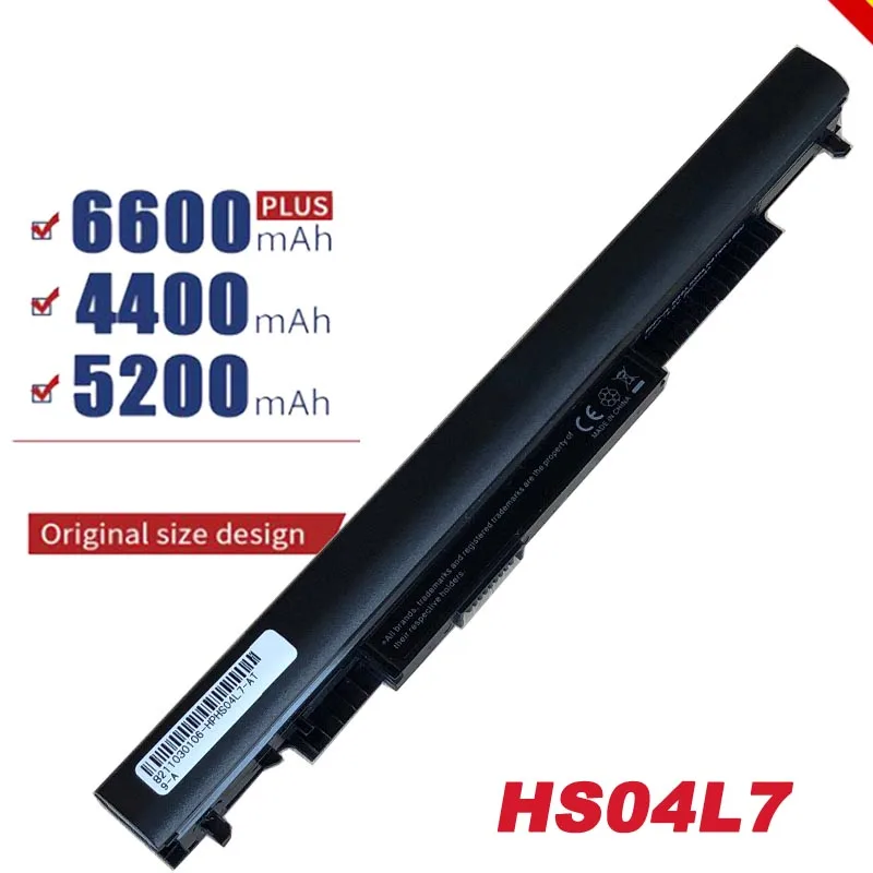 Аккумулятор для ноутбука Pavilion 14-ac0XX 15-ac0XX HS03 HSTNN-LB6V HS04 HSTNN-LB6U ноутбуков HP 245 255 250 240 G4