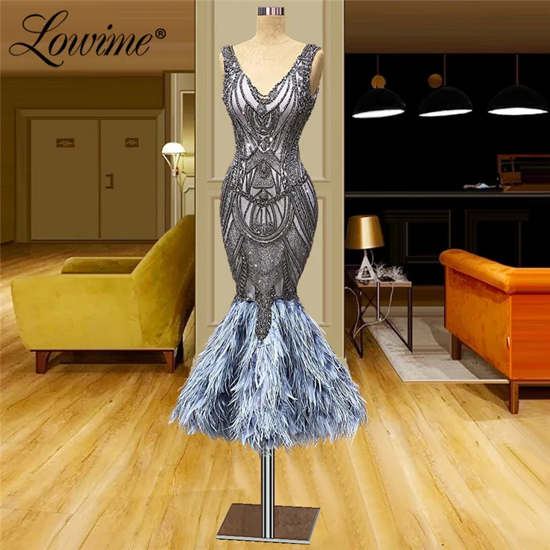 

Женское коктейльное платье с перьями, длинное платье до середины икры в арабском стиле, лето 2022