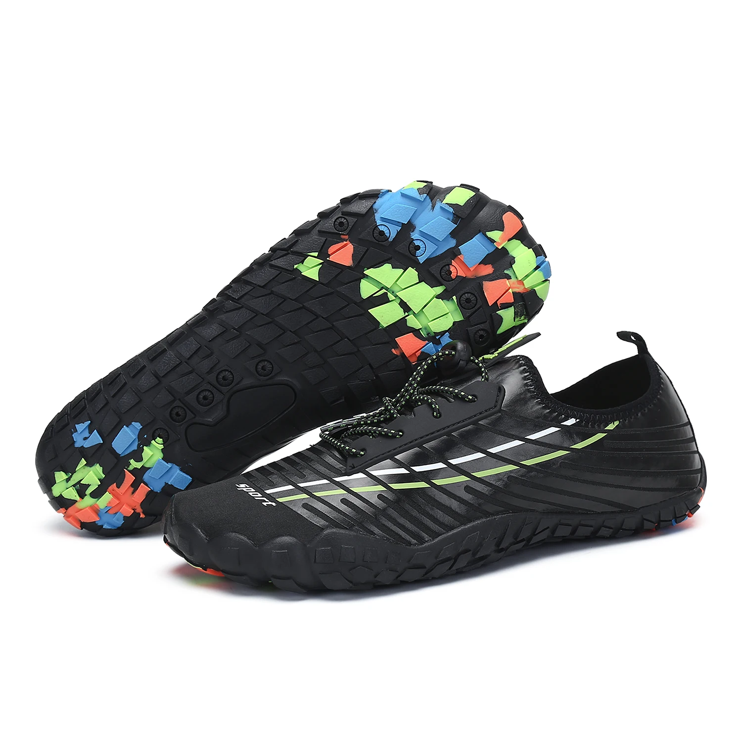 Женские акватуфли большого размера для плавания мужская обувь на плоской