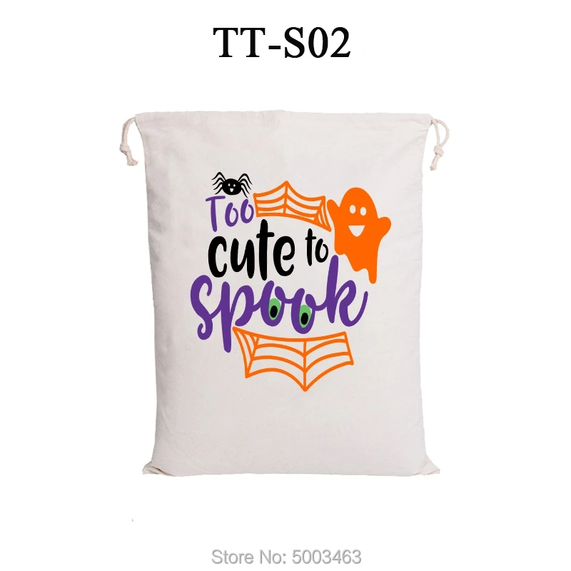 Хэллоуин шнурок сумки 100 шт./лот оптовая продажа мешок для Хэллоуина конфетная