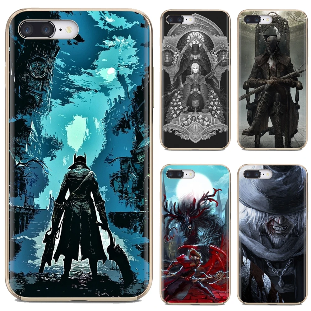 Чехол для телефона Bloodborne Platinum силиконовый iPhone 11 Pro 4 5 6 6S 7 8 X 10 XR XS Plus Max iPod