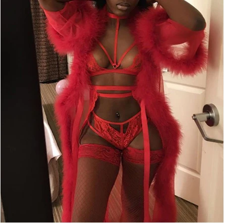 

Красное, черное, Розовое женское кружевное сексуальное нижнее белье, длинное банное платье, женское нижнее белье, комбинация, одежда для сна, Халат