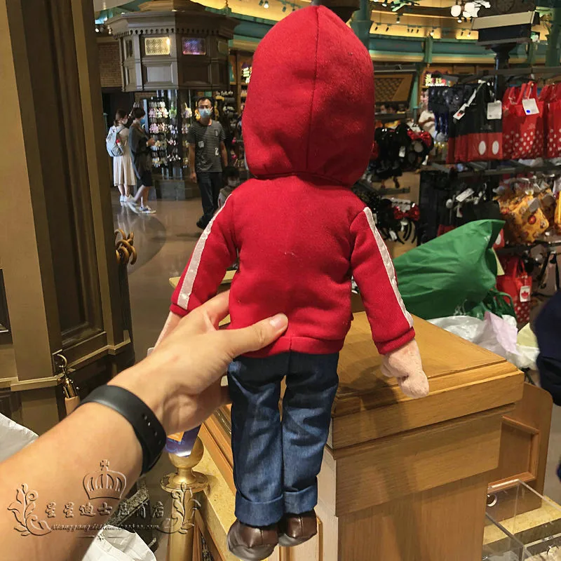 Disney Pixar-mu&ntilde;eco de peluche de Mickey Pixar con guitarra, m&aacute;scara de Halloween, juguete de peluche de Coco, mu&ntilde;eca de 50CM-1