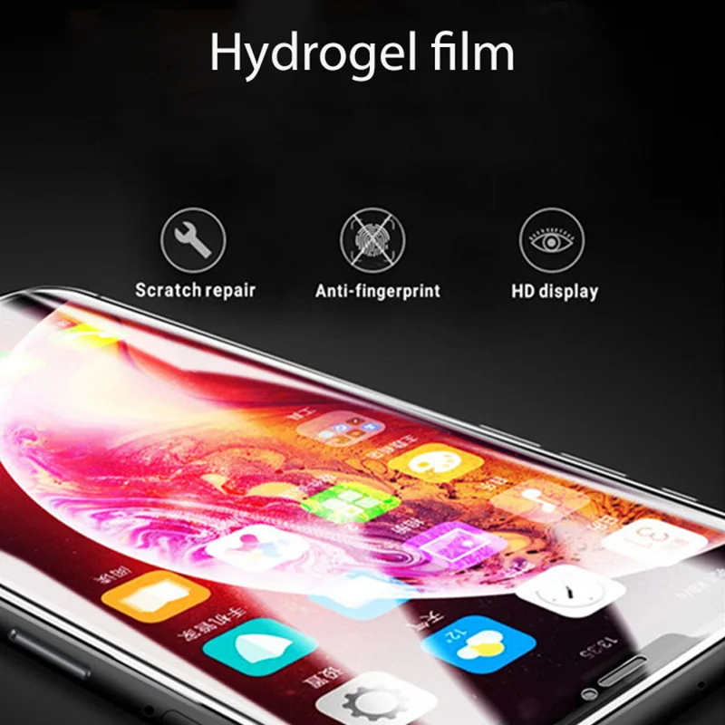 Гидрогелевая пленка 9999D для защиты экрана Samsung A20s A10e A11 A20 A30S A6 2018 A70S A8 A91 защитная |