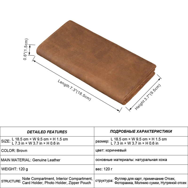 

2019 New Luxury Wallets Men Bags Genuine Leather Card Holder Billetera Male Wallet Coin Pocket Purse Big Capacity Portfel