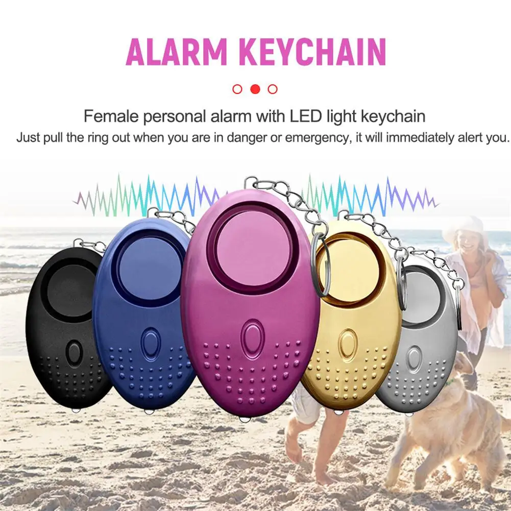 130 дБ Сигнализация для самообороны безопасность охранная сигнализация брелок