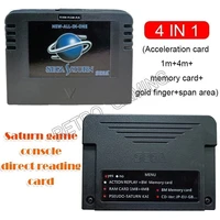 original new all in 1 sega saturn sd card pseudo kai games video used with direct reading 4m accelerator function 8mb memory