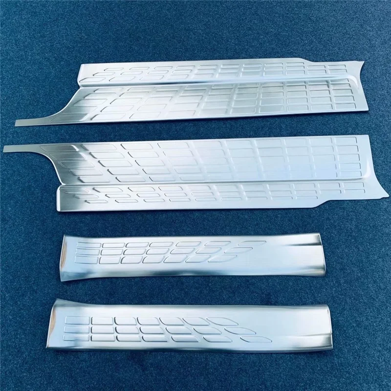 

WELKINRY for Toyota Voxy Noah R80 2014 2015 2016 2017 2018 2019 2020 car door sill threshold scuffproof guard plate pedal trim