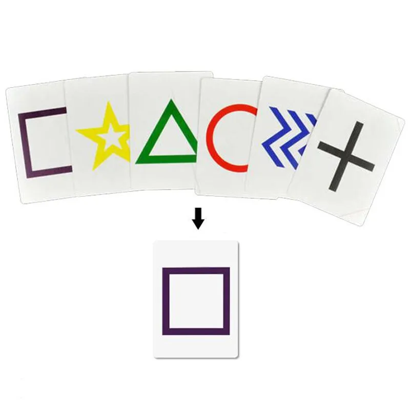 Новый флэш-принтер ESP волшебные трюки волшебник предсказывает выбранную карту