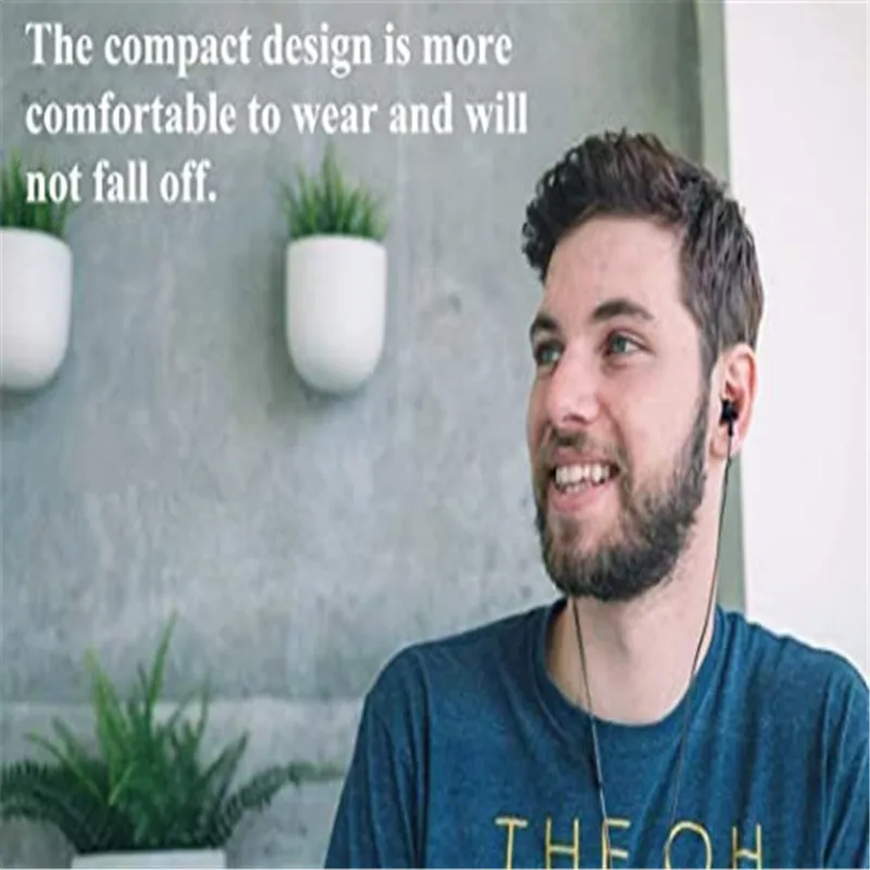 

USB Type C in Ear Earbuds Headphones with Microphone Bass Earbud and Volume Control For Google Pixel 2/XL Xiaomi