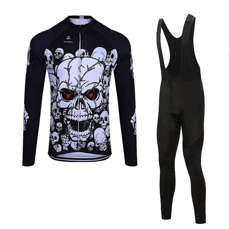 SPTGRVO весна/осень Велоспорт Джерси с длинным рукавом мужской Мотокросс 2020 enduro mtb