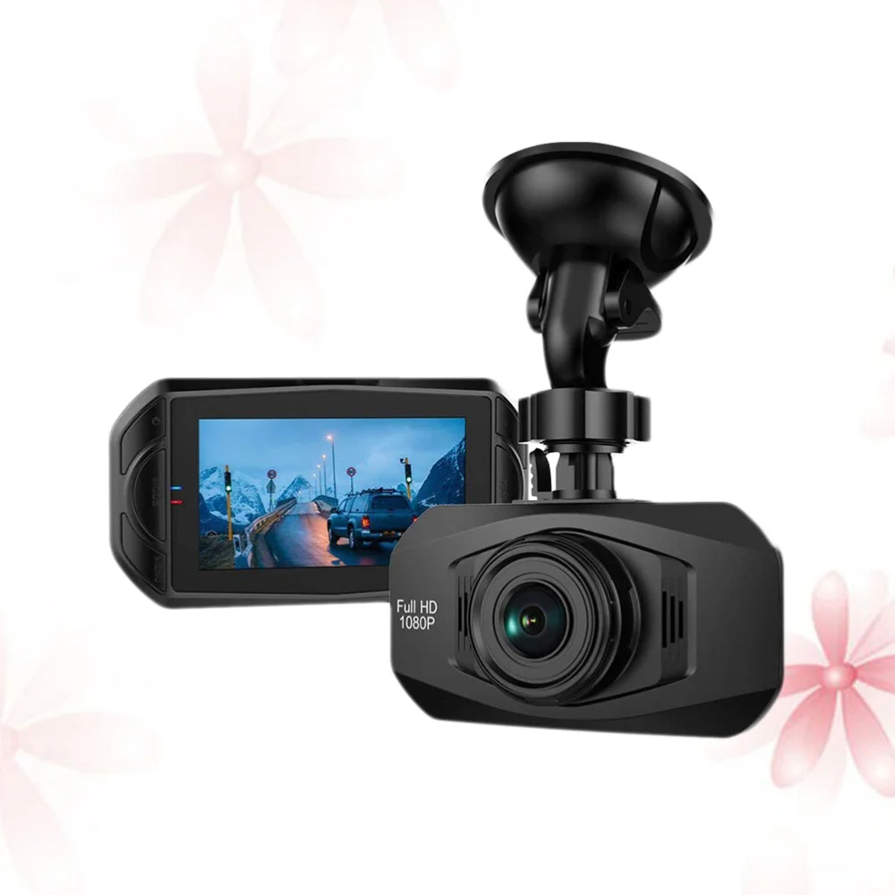 

Car Camera WiFi Dash Cam 170 Wide Angle Full Dashboard Camera Car DVR Recorder with 2.7 Inch LCD Screen G-Sensor Loop Recording