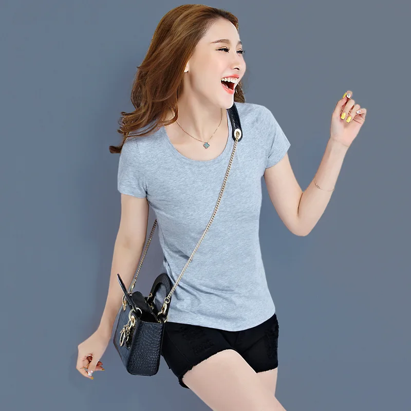 Новинка 2020 женская футболка белая летняя хлопковая | Женская одежда