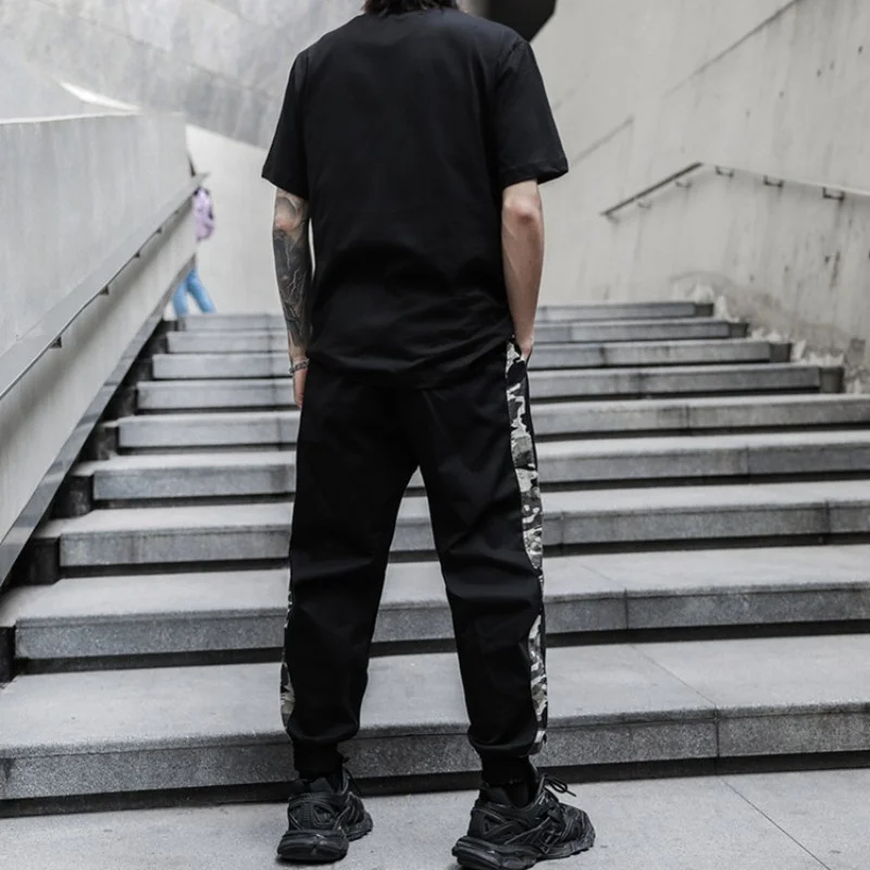 Брюки мужские спортивные с эластичным поясом модные повседневные джоггеры