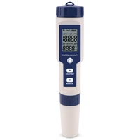 new 5 in 1 tdsecphsalinitytemperature meter digital water quality monitor tester for pools drinking water aquariums no bac