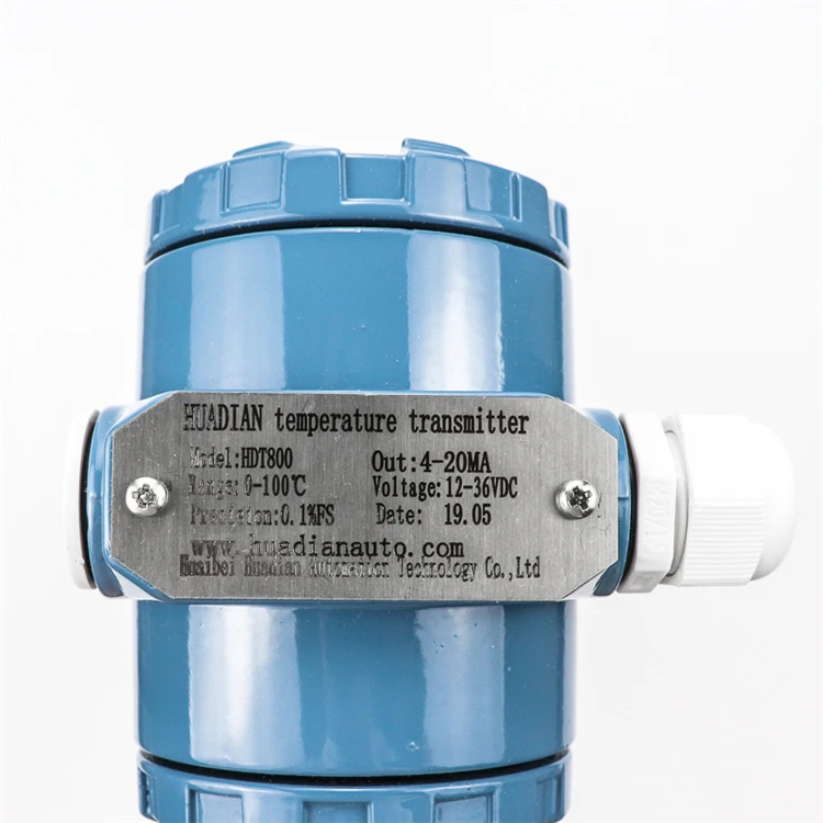 

Integrated intelligent temperature transmitter sensor, explosion-proof thermal resistance thermometer 4-20mA output