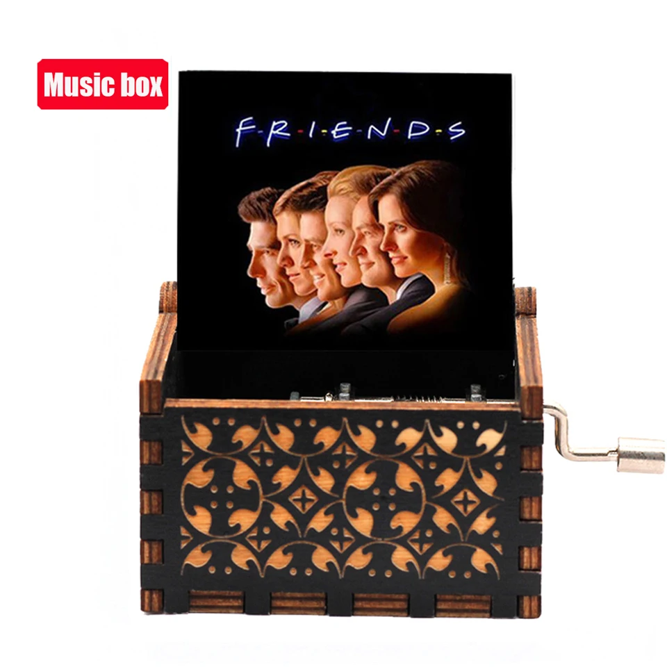 Музыкальная шкатулка Totoro с принтом тонари без Тоторо музыкальная ручной работы