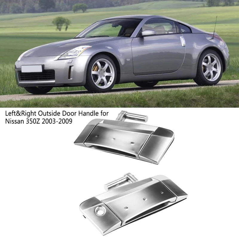 1 пара левых и правых наружных дверных ручек для Nissan 350Z 2003 - 2009 | Автомобили