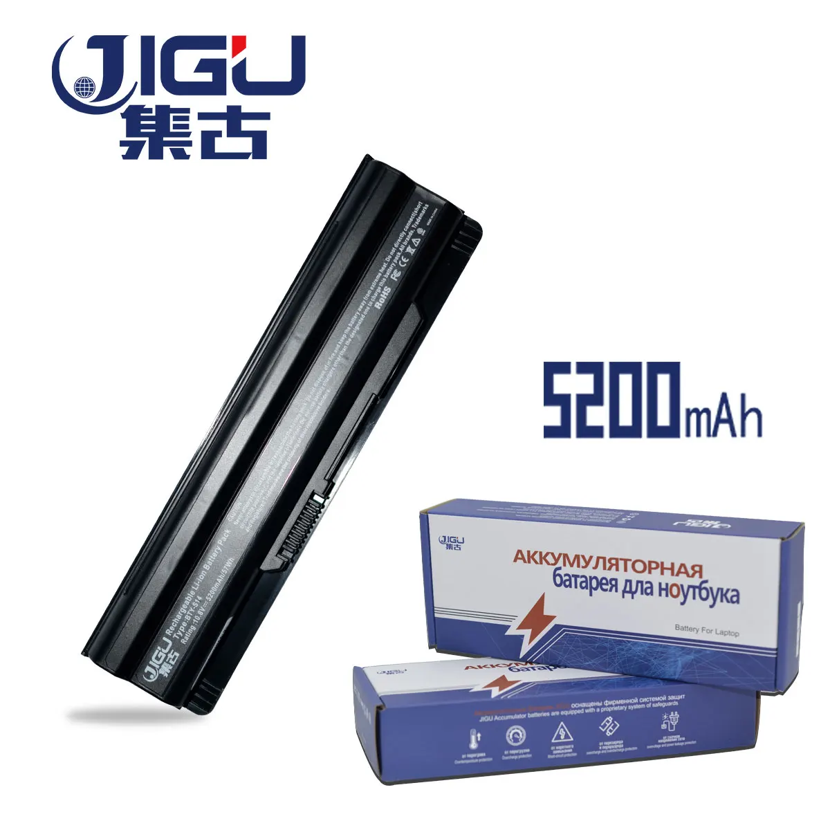 Аккумулятор JIGU для ноутбука MSI CR650 40029231 40029683 CX650 новый FR400 FR600 E2MS110K2002 E2MS110W2002