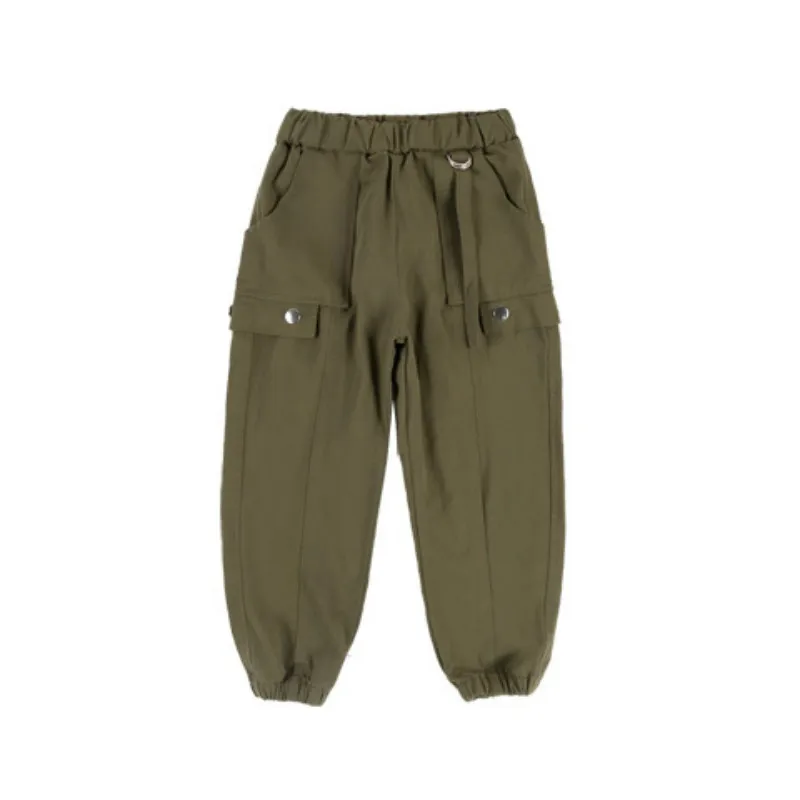 

Girl Pants Spring Autumn Solid Color Kids Cargo Pants Winter Children Sport Pants Casual Teenage Girls Clothes 3 4 6 8 10 12 Yrs