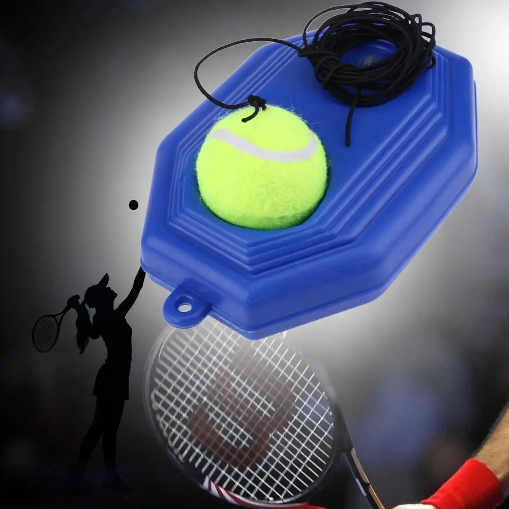 

Тренировочный инструмент для тенниса тренер один самостоятельной работы упражнения отскок мяча плинтус спарринг, устройство для настольн...
