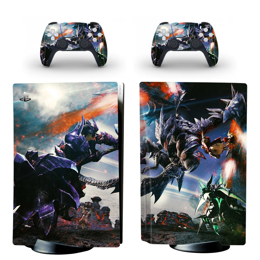 

Наклейка Monster PS5 для консоли PlayStation 5 и контроллера PS5