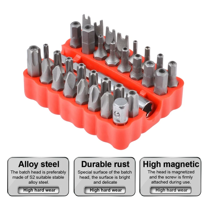 32 шт. Набор насадок для дрели с шестигранным хвостовиком|Гаечный ключ| |