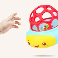 bathroom baby rattles mobiles fuuny baby toys intelligence grasping gums soft teether plastic hand bell hammer educational gift