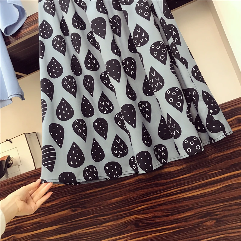 Женский летний костюм из двух предметов однотонный шифоновый топ с рукавами