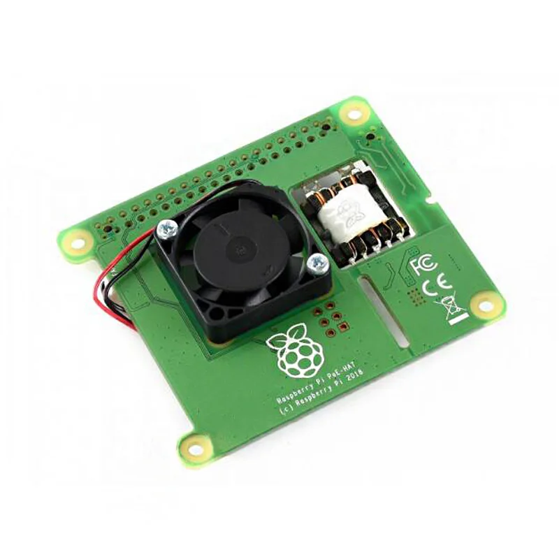 Raspberry Pi Power over Ethernet HAT для 3B +/4B и сети PoE 802.3af | Компьютеры офис