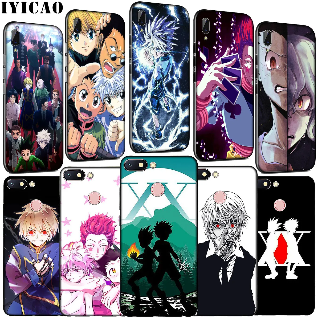 Мягкий силиконовый чехол IYICAO Hunter x для Xiaomi Redmi Note 8 8T 8A 7 7A 6 6A 5 5A K30 K20 Pro GO S2 |