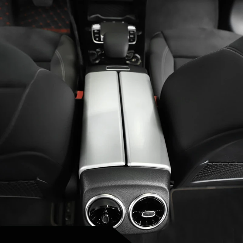 

Задний подлокотник для Mercedes-Benz A-Class W177 2019 2020 A/C вентиляционная решетка верхняя крышка отделка автомобильные аксессуары