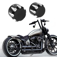 motorcycle cnc aluminum front axle nut bolt cover cap black for harley sportster xl xg touring dyna vrsc softail street glide