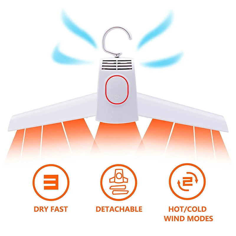 Электрическая сушилка для одежды портативная смарт вешалка вешалки пальто