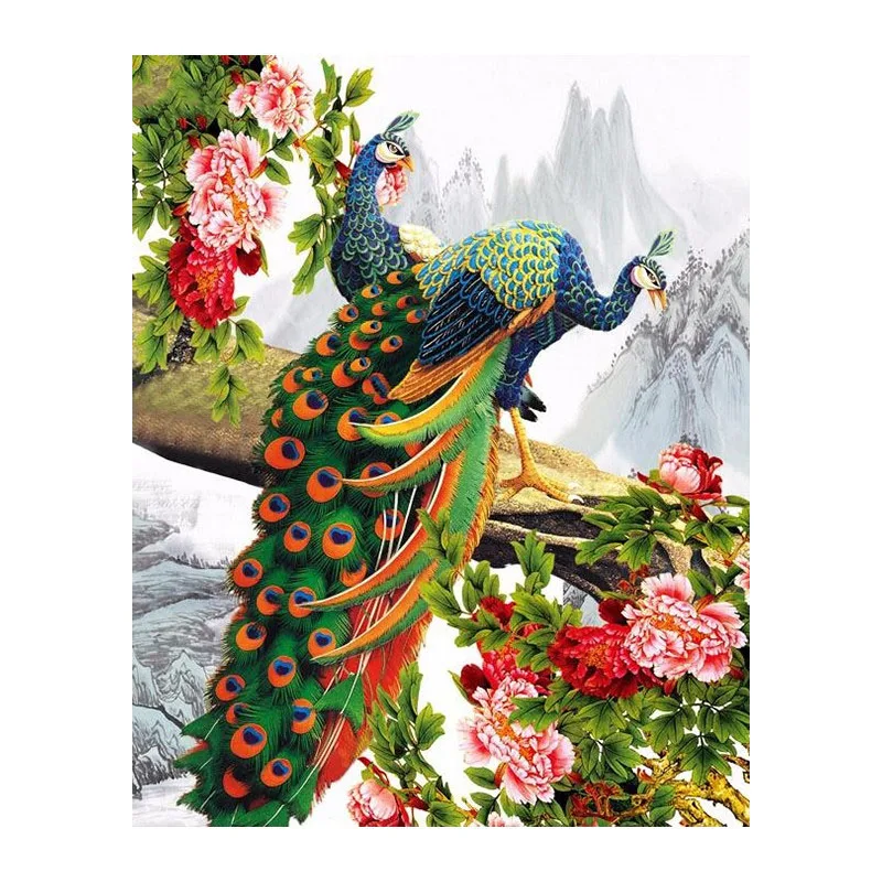 Алмазная живопись 5D сделай сам картина из натуральных страз вышивка крестиком