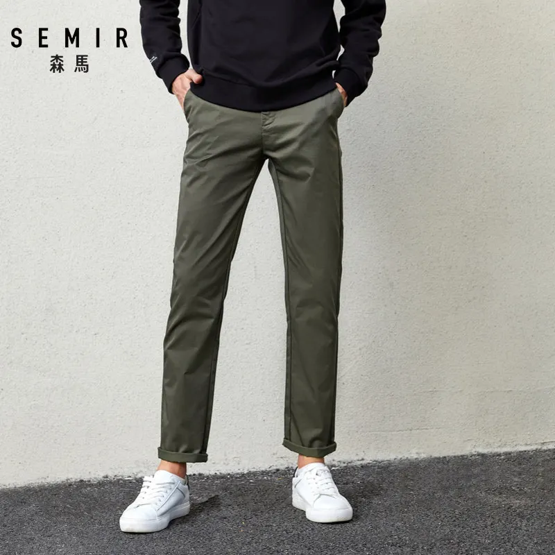 Брюки SEMIR мужские хлопковые повседневные модные штаны на заказ весна осень| |