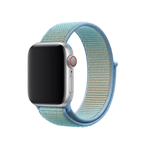 30 Спортивные петли для наручных часов Apple watch, версии 5 4 44 мм 40 мм, ремешок 42 мм, 38 мм, версия наручных часов Iwatch серии 5/4/3/2/1 двухслойного тканого нейлона браслет ремень - Цвет ремешка: 30