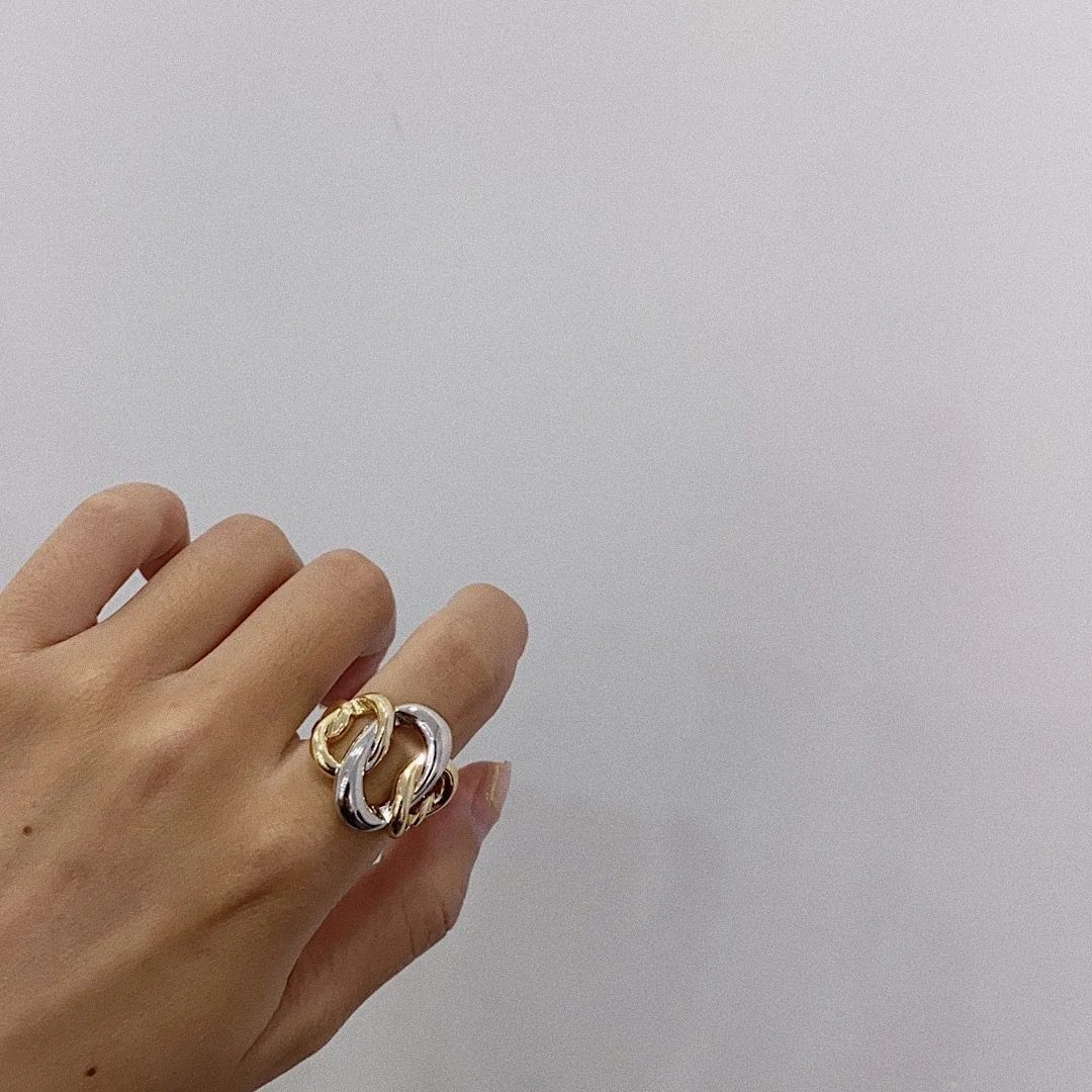 Новые металлические сырой цепь выдалбливают асимметрия ретро одежда с