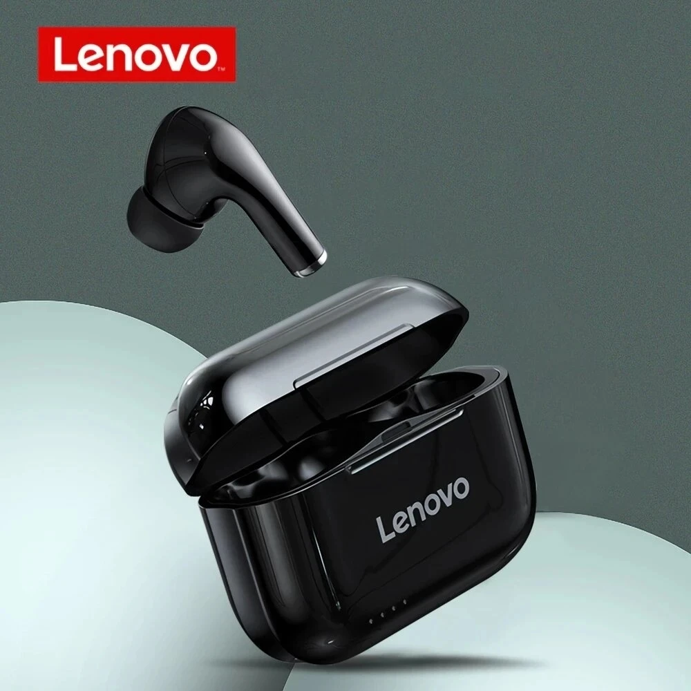 

Lenovo LP1S IPX4 Headset Waterproof True Wireless Fone Bluetooth 5.0 Earphones Music Hifi Stereo Bass With Mic Handsfree Earbuds