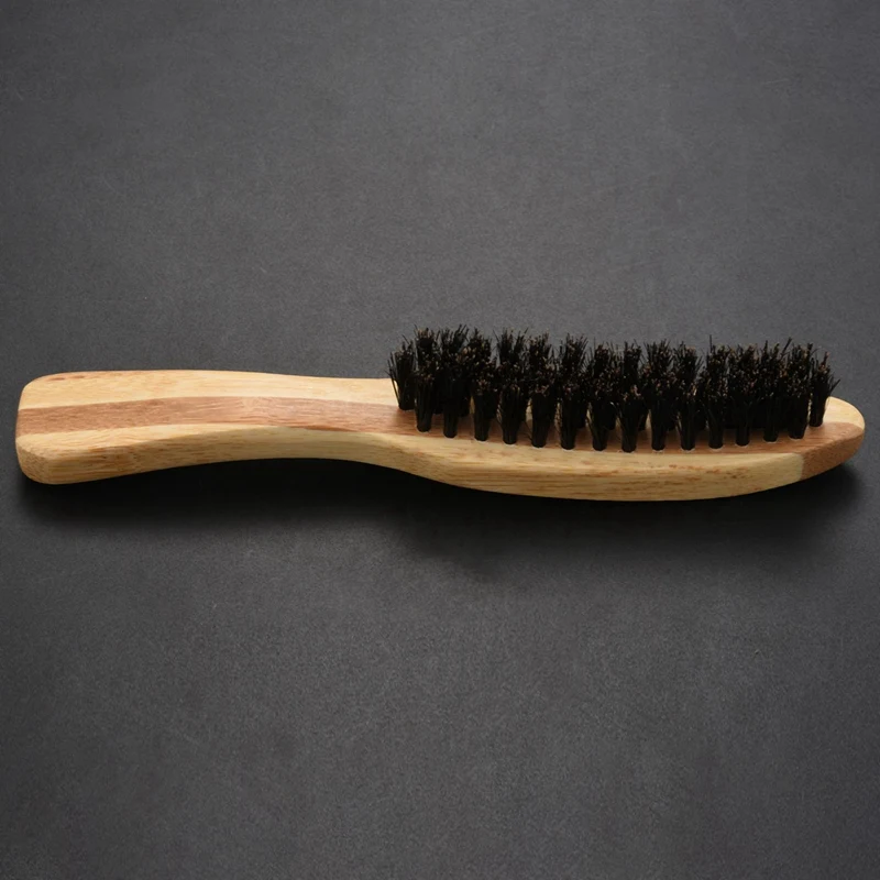 

1x Men Boar Hair Bristle Beard Brush & 1 Pairs Unisex Arm Cooling Sleeves UV Protection Arm Sleeves