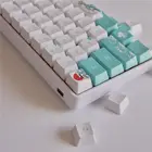 Клавиатура Keycap G6DC с морским кораллом, пропускная панель PBT, пять Сторон, красящая подставка, 6.25U OEM профиль