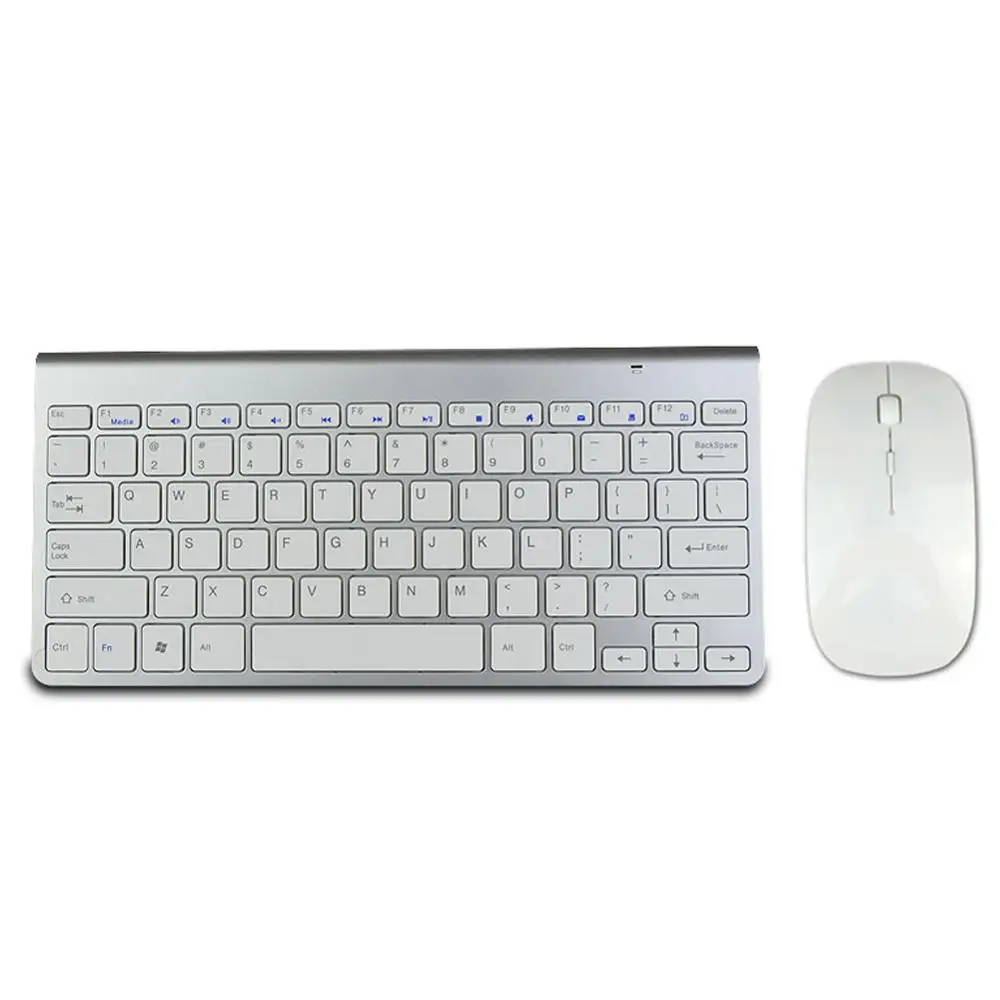 2.4Ghz Ultra-Thin Wireless Keyboard And Mouse Combo With USB Receiver set For Apple PC WindowsXP/7/8/10 rose gold | Компьютеры и офис