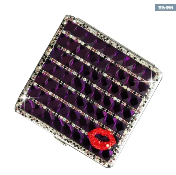 

Personalized And Creative Women's Cigarette Box With Diamond