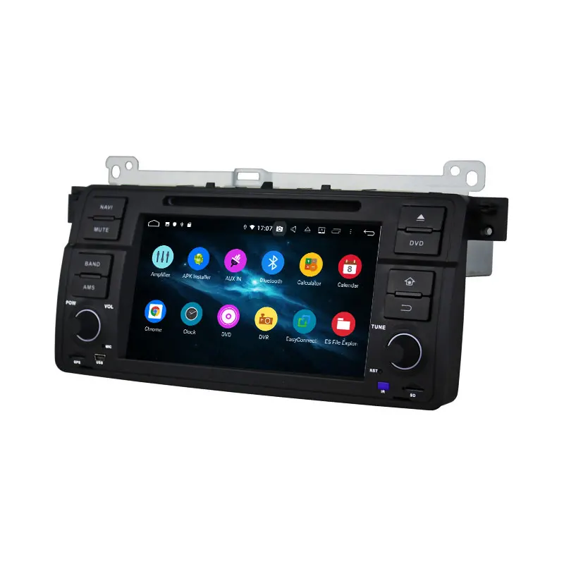 Автомобильный DVD-плеер 6 ядер 7 дюймов PX6 Android 9 0 для BMW E46 M3 1998-2004 автомобильная